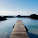 Wooden bridge on the lake  screen for extension Chrome web store in OffiDocs Chromium