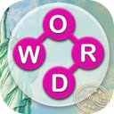 Word City Crossed Travel the globe by forming words!  screen for extension Chrome web store in OffiDocs Chromium