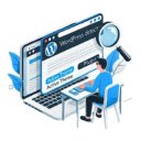 WordPress Detector  screen for extension Chrome web store in OffiDocs Chromium
