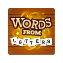 Words from Letters  screen for extension Chrome web store in OffiDocs Chromium