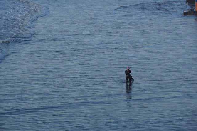 Free download worker fisher fish man men hat free picture to be edited with GIMP free online image editor