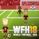 OffiDocs Chromium の拡張 Chrome Web ストアの World Football Kick ゲーム画面