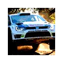 OffiDocs Chromium の拡張機能 Chrome Web ストアの WRC VW POLO 画面