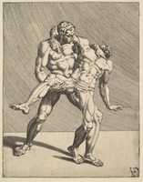Free download Wrestlers, from Wrestlers, plate 3 free photo or picture to be edited with GIMP online image editor