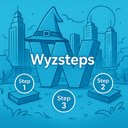 Wyzsteps  screen for extension Chrome web store in OffiDocs Chromium