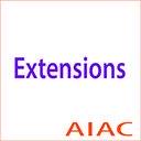 AIAC-Erweiterungsbildschirm für die Erweiterung des Chrome-Webshops in OffiDocs Chromium