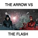 OffiDocs Chromium 中用于扩展 Chrome 网上商店的 Flash VS Arrow（DC Comics）屏幕