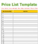 Téléchargement gratuit Liste de prix imprimable gratuite (calc) Modèle DOC, XLS ou PPT gratuit à éditer avec LibreOffice en ligne ou OpenOffice Desktop en ligne