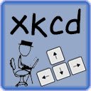 Tela de atalhos de teclado do XKCD para extensão da loja virtual do Chrome no OffiDocs Chromium