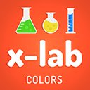 X LAB Colors  screen for extension Chrome web store in OffiDocs Chromium