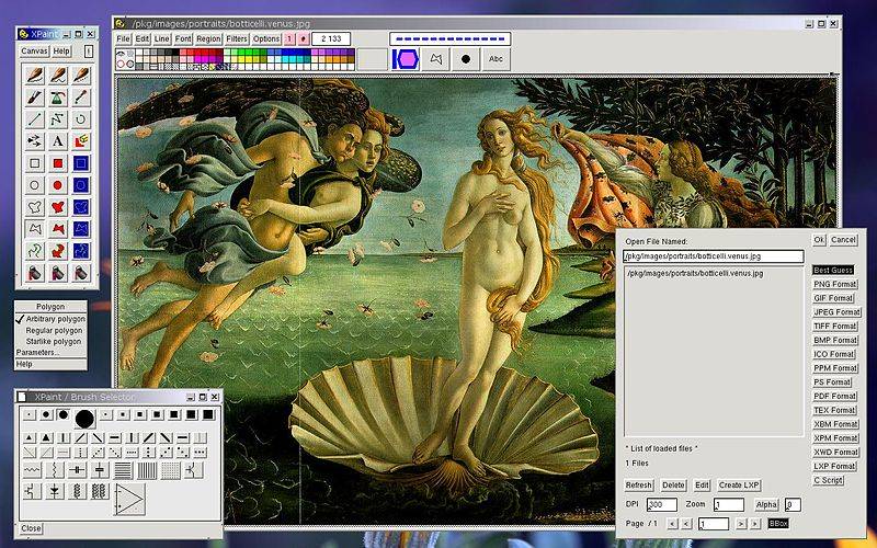 XPaint ऑनलाइन स्क्रीनशॉट संपादित करें