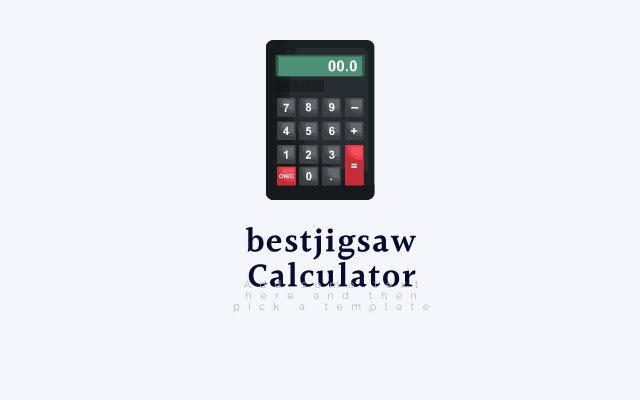 bestjigsaw Calculator من متجر Chrome الإلكتروني ليتم تشغيله باستخدام OffiDocs Chromium عبر الإنترنت