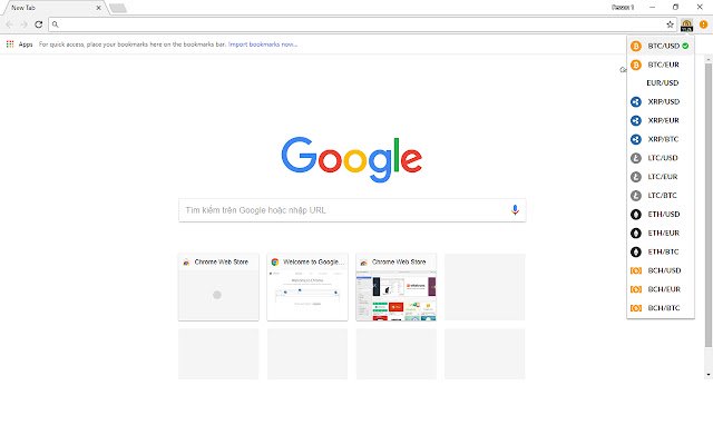 Chrome 网上商店的 Bitstamp Price Ticker 将与 OffiDocs Chromium 在线一起运行