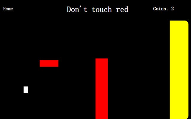 Nie dotykaj czerwonej Gry ze sklepu internetowego Chrome do uruchomienia z OffiDocs Chromium online