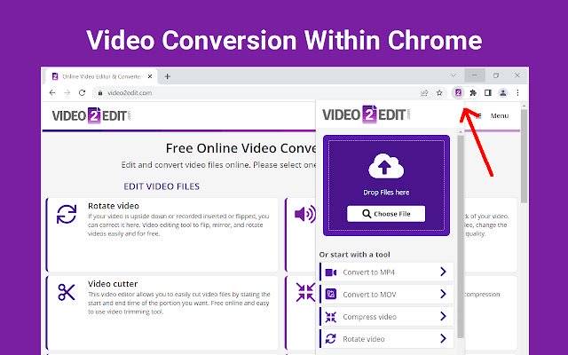 Editor Video Online (video2edit.com) dari toko web Chrome untuk dijalankan dengan OffiDocs Chromium online