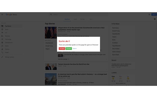 Осторожно, спойлеры! из интернет-магазина Chrome для запуска с OffiDocs Chromium онлайн