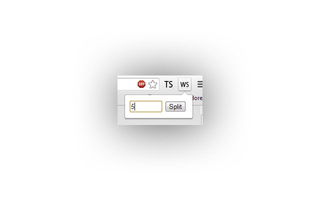 Window Splitter mula sa Chrome web store na tatakbo sa OffiDocs Chromium online