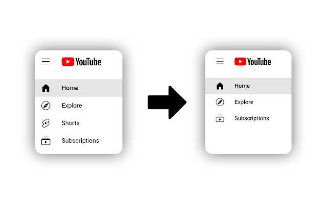 حذف شورت یوتیوب از فروشگاه وب کروم برای اجرا با OffiDocs Chromium به صورت آنلاین