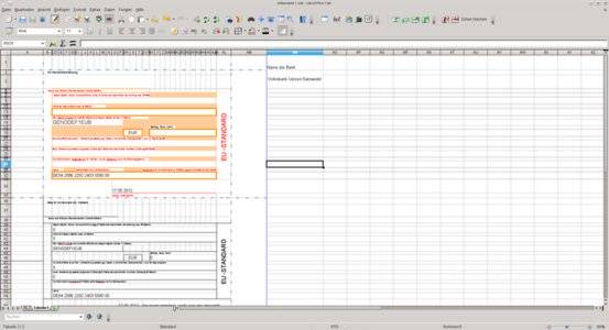 قم بتنزيل قالب Sepa Ueberweisung (LibreOffice Calc) DOC أو XLS أو PPT مجانًا ليتم تحريره باستخدام LibreOffice عبر الإنترنت أو OpenOffice Desktop عبر الإنترنت