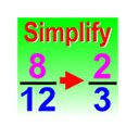 Экран Simplify Fractions Calculator для расширения интернет-магазина Chrome в OffiDocs Chromium