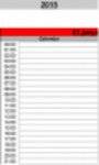 Descargue gratis The Scheduler 2015 y la plantilla de Microsoft Word, Excel o Powerpoint para la agenda telefónica, que se pueden editar con LibreOffice en línea u OpenOffice Desktop en línea