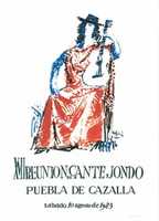 Free download XVII REUNION DE CANTE JONDO 1985 free photo or picture to be edited with GIMP online image editor