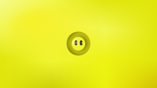 Free download Yellow Art Emoticon -  free illustration to be edited with GIMP free online image editor