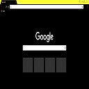 Yellow  black  screen for extension Chrome web store in OffiDocs Chromium