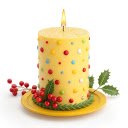 Yellow candle  screen for extension Chrome web store in OffiDocs Chromium