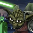 Yoda Battle Slash  screen for extension Chrome web store in OffiDocs Chromium