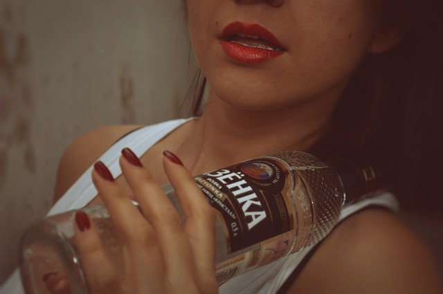 Free download young woman vodka kazenka lips free picture to be edited with GIMP free online image editor