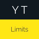 YouTube Limits Extension  screen for extension Chrome web store in OffiDocs Chromium