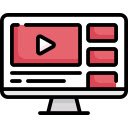 Skrin Split View YouTube untuk sambungan kedai web Chrome dalam OffiDocs Chromium