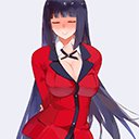 Yumeko Jabami | Anime Kakegurui Big LOVE <3  screen for extension Chrome web store in OffiDocs Chromium