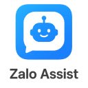 Zalo Assist App  screen for extension Chrome web store in OffiDocs Chromium