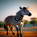 zebra wallpaper  screen for extension Chrome web store in OffiDocs Chromium