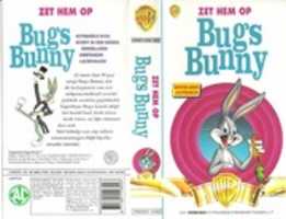 Muat turun percuma Zet Hem Op Bugs Bunny ( Warner Bros) Dutch VHS Cover Art foto atau gambar percuma untuk diedit dengan editor imej dalam talian GIMP