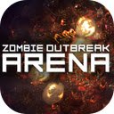 Zombie Outbreak Arena Game Can you survive the ultimate zombie outbreak?  screen for extension Chrome web store in OffiDocs Chromium