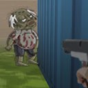 Zombie Strike Shooting Game  screen for extension Chrome web store in OffiDocs Chromium