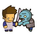 Zombocalypse [updated]  screen for extension Chrome web store in OffiDocs Chromium