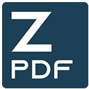 zPDF—Free Simple PDF Editor  screen for extension Chrome web store in OffiDocs Chromium