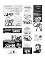 Free download ZPG Zero Population Growth Ad Sheet free photo or picture to be edited with GIMP online image editor