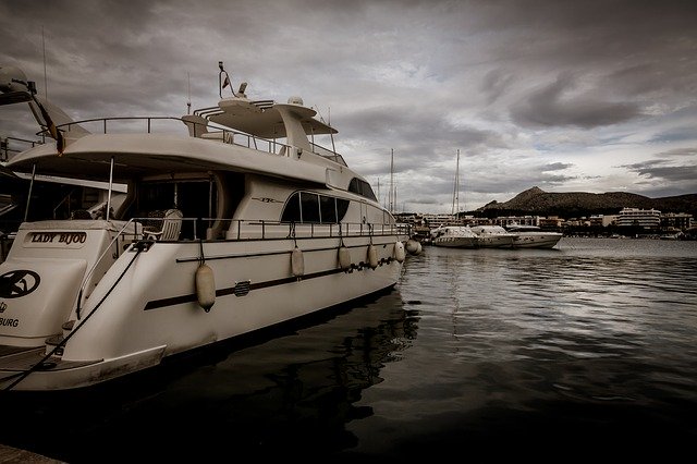 Free download Yacht Mallorca Sea -  free photo or picture to be edited with GIMP online image editor