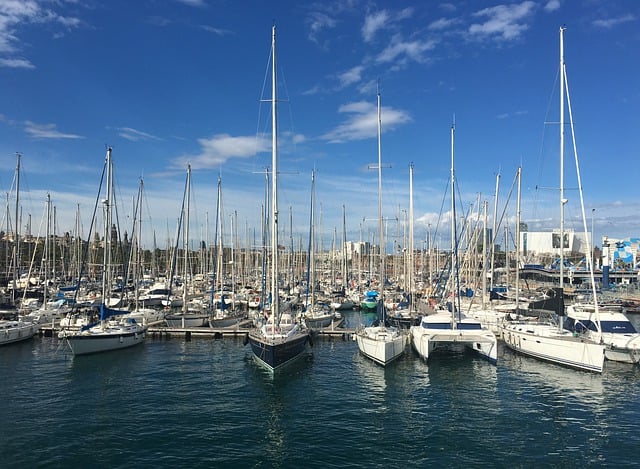 Free download yacht port sea sail ship boat free picture to be edited with GIMP free online image editor