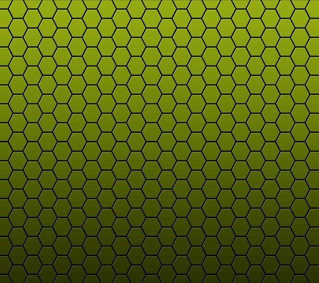Free download Yello Honeycomb Background -  free illustration to be edited with GIMP free online image editor
