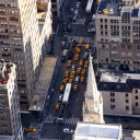 Yellow cars on the street  screen for extension Chrome web store in OffiDocs Chromium