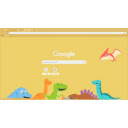 Yellow Dinosaurs  screen for extension Chrome web store in OffiDocs Chromium