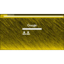 Yellow Glitch Theme  screen for extension Chrome web store in OffiDocs Chromium