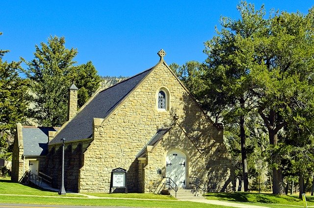무료 다운로드 Yellowstone Park Chapel - 무료 사진 또는 GIMP 온라인 이미지 편집기로 편집할 수 있는 사진