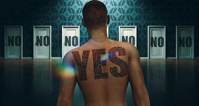 Free download yes closed doors concept success free picture to be edited with GIMP free online image editor